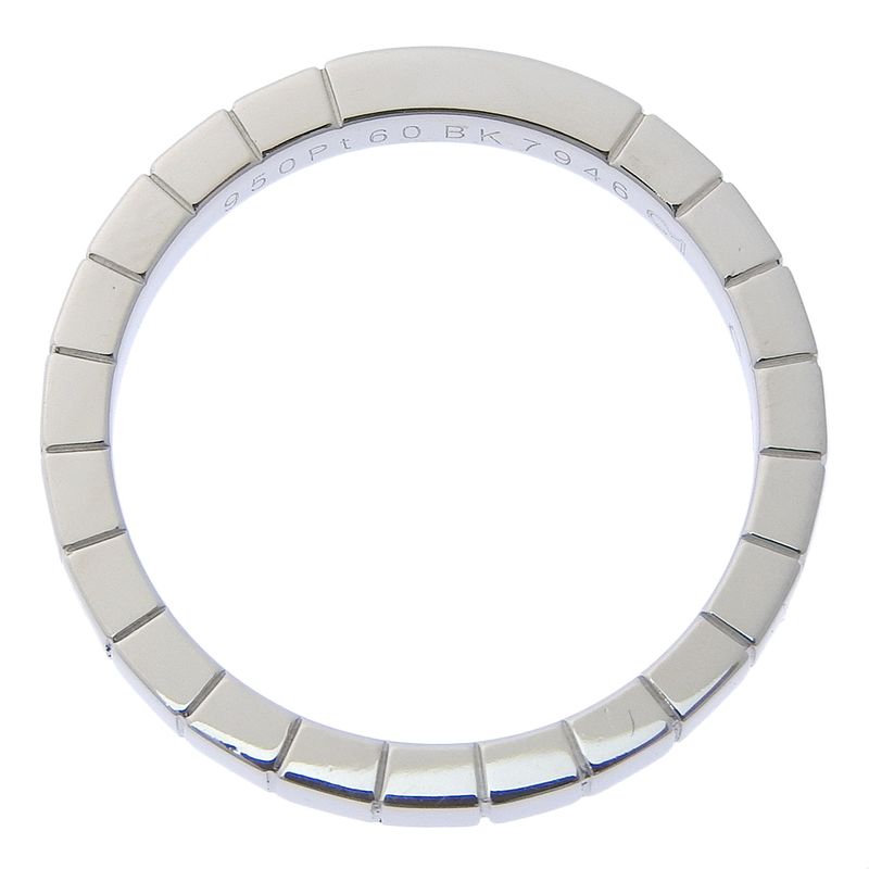 Cartier Lanier Pt950platinum 19.5 Men's 9.0g Ring