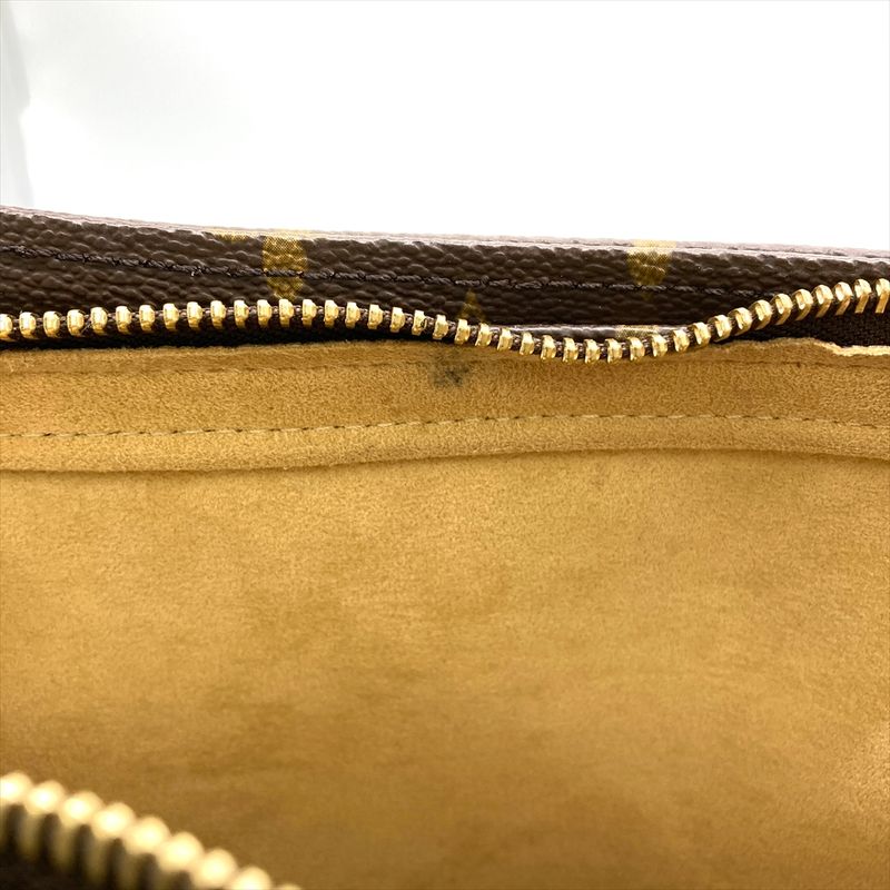 Louis Vuitton Looping GM Shoulder Bag Monogram Canvas M51145 Brown Gold