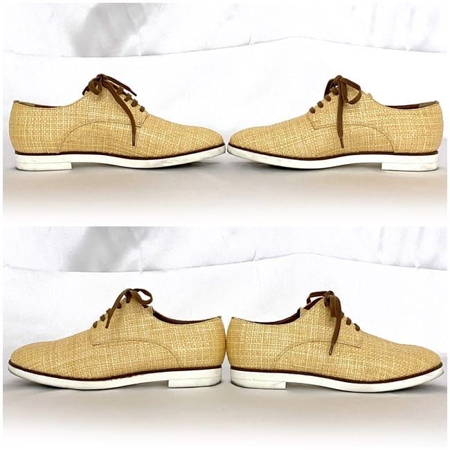 Fendi Shoes Natural Beige 8l4179 Excellent Condition 22.5cm (8.86in)