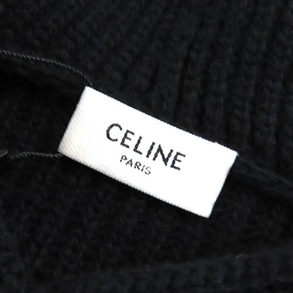 Celine 22AW 2a10x66q 100% Wool Embroidery Sequined Gradient Logo Knit Pullover