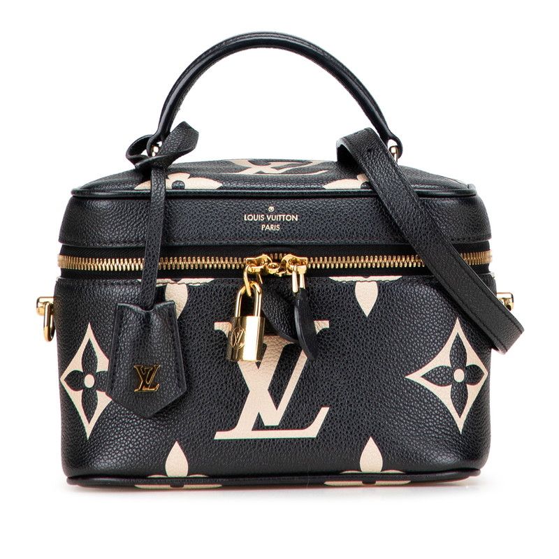 Louis Vuitton Monogram Empreinte Vanity PM Vanity Bag Shoulder Bag 2WAY M45780