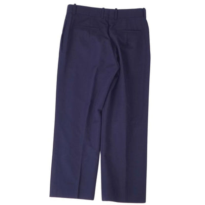 Celine Pants Phoebe Period Long Pants Wool Gaber