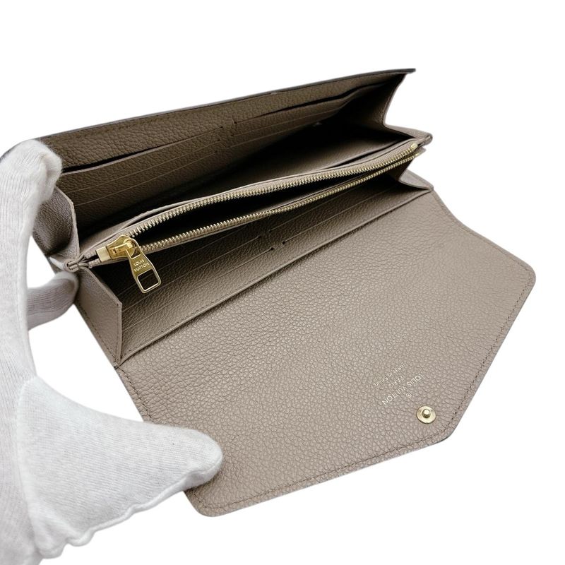 Louis Vuitton M81049 Monogram Empreinte Flap Long Wallet Portefeuille-sarah