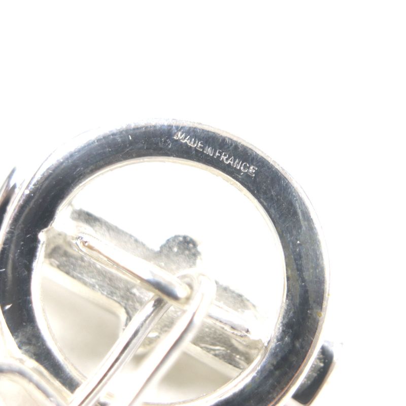 Hermes Vintage Glenan 925 Cufflinks Button Cufflinks Silver Made In France