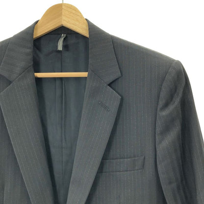 Dior Homme - 2007ss - Setup - Shadow Stripe Single Tailored Jacket Slacks And