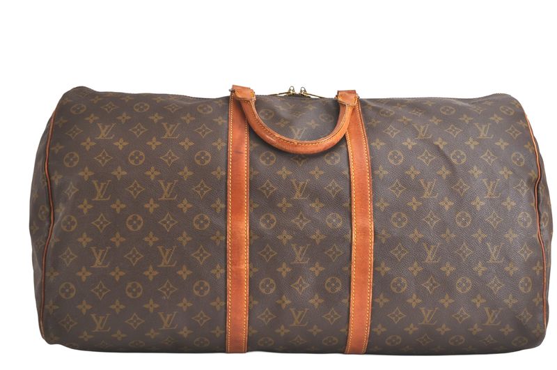 Louis Vuitton Monogram Keepall 60 Travel Boston Bag Old Shape LV 3218n