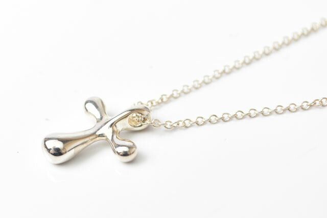 Tiffany & Co Necklace Pendant Silver Tiffany & Co Elsa Peretti Cross Motif