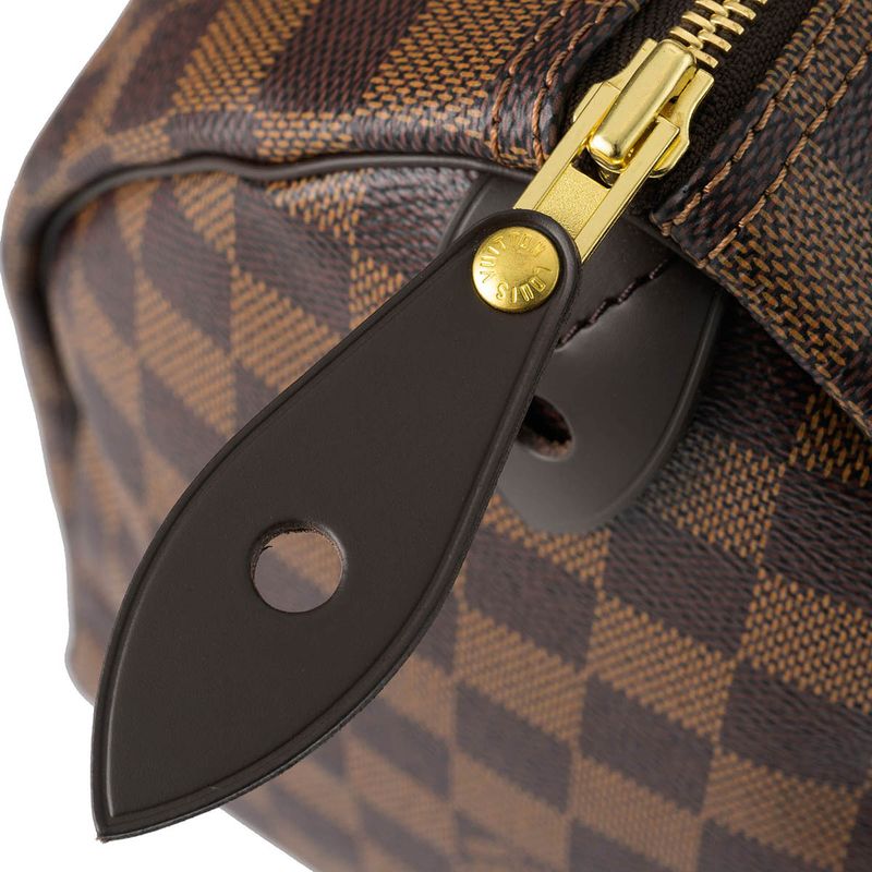 Louis Vuitton Speedy 35 Brown Boston Bag