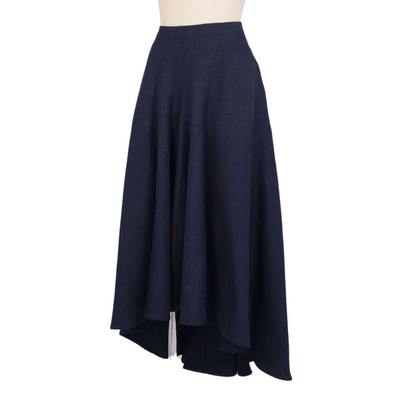 Celine Skirt Phoebe Period Long Skirt Linen Bo