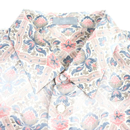 DIOR Homme 21SS 183c511a5135 Amoako Boafo 100% Silk Allover Pattern Logo