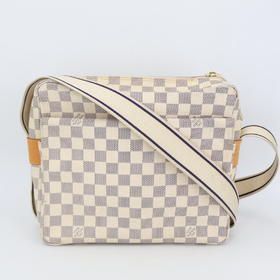 Louis Vuitton Damier Azure Naviglio N51189 Unisex Shoulder Bag