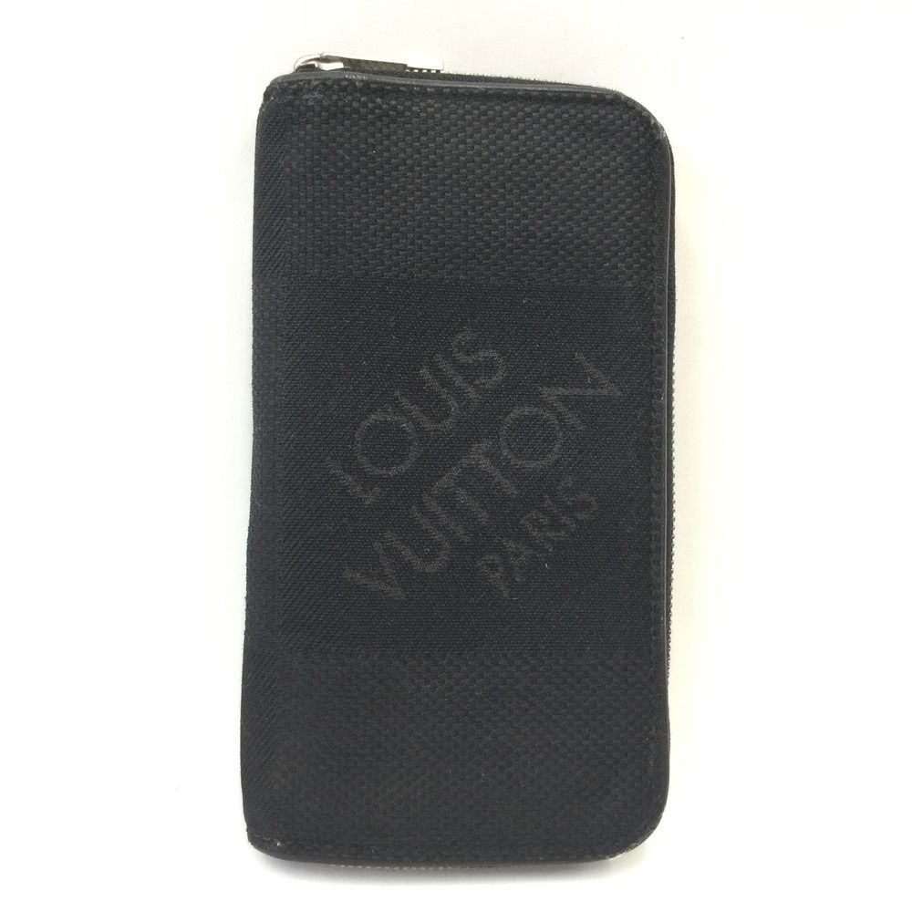 Louis Vuitton Damier Geant Portefeuille Longippe Round Zipper Long Wallet