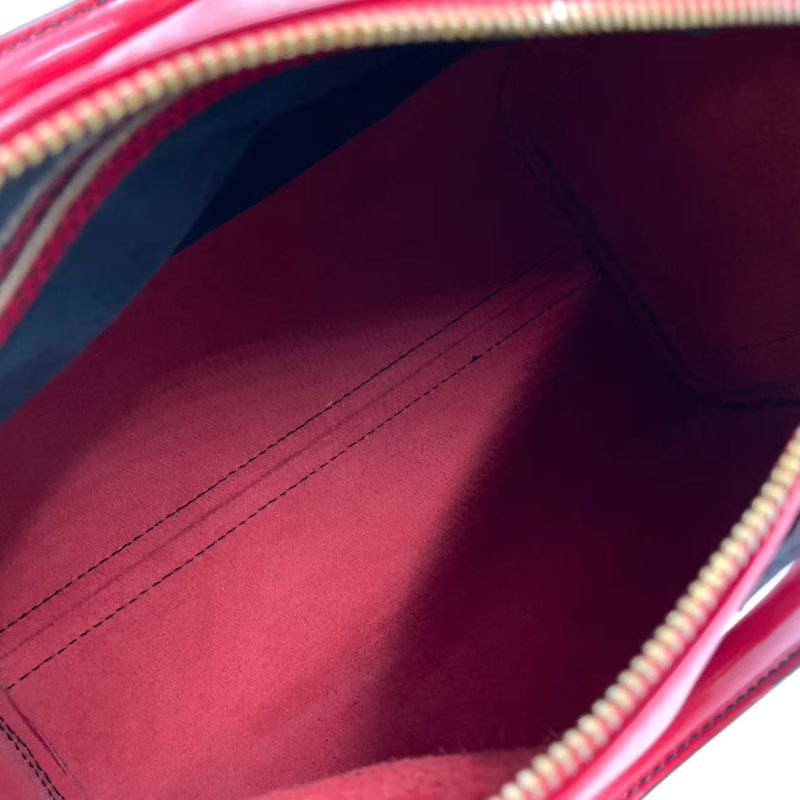 Louis Vuitton Speedy 25 Epi Castilian Red Leather Red Handbag Gold M43017