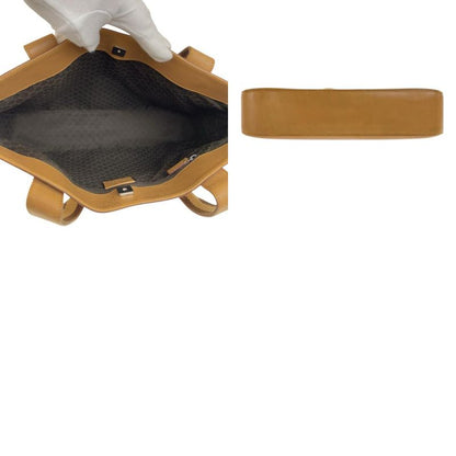 Gucci Sherry Beige Brown Silver Hardware Leather 73983 Tote Bag Shoulder Bag