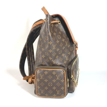 Louis Vuitton Backpack Sac Trio Backpack M44658 Monogram Canvas Brown