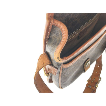 Celine Women's Shoulder Bag Crossbody Macadam Pattern Old Celine M92 Brown