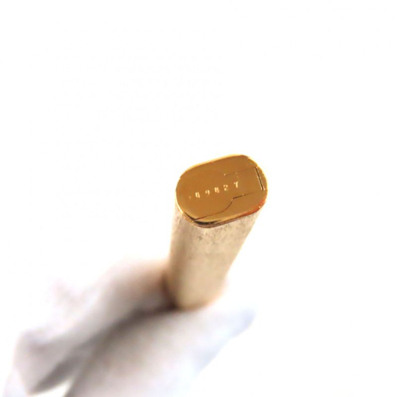 Cartier Vintage Trinity Ballpoint Pen With All Over Design Cap Style Gold With