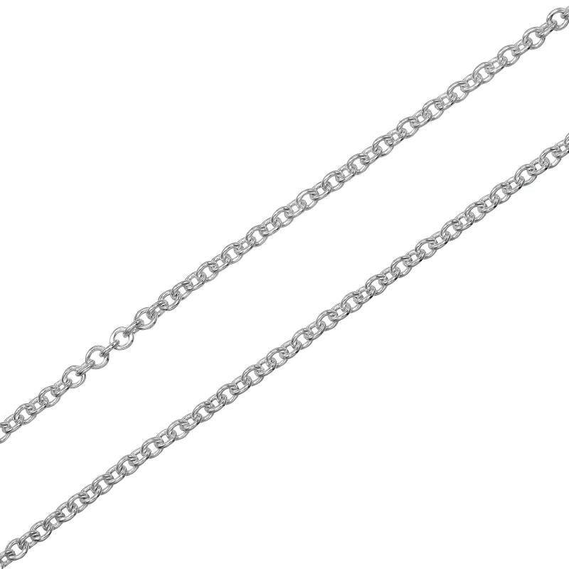 Tiffany & Co Open Cross Silver 925 Ladies 6.54g Necklace