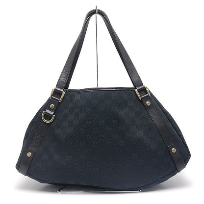 Gucci Abby Tote Bag 130736 Canvas Black