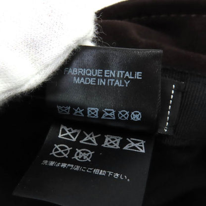 CHANEL 23AW Goatskin Bucket Hat With Coco Mark Hardware Hat Brown M With Box