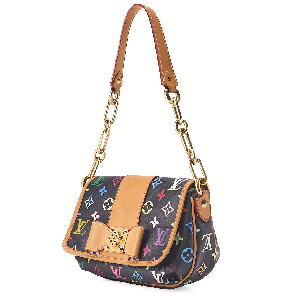 Louis Vuitton Monogram Multicolor Patti M40306 (gold Hardware) Shoulder Bag [no