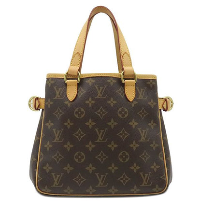Louis Vuitton Handbag Batignolles Monogram Canvas Monogram Gold Hardware Brown