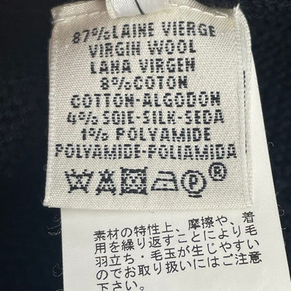 Hermes T-shirt Top Knit Wool Black