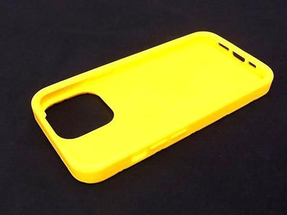 Bottega Veneta Intrecciato Rubber Iphone14pro Phone Case In Yellow Bi2585