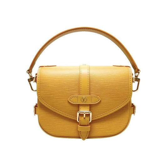 Louis Vuitton Handbag Shoulder Bag Saumur BB M23471 Epi Saffron Yellow Louis