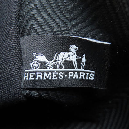 Hermes Logo Accessory Pouch Cotton Ladies