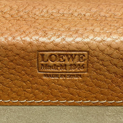 Loewe Anagram Business Bag Brown Leather Briefcase with Hotei