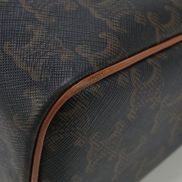 Celine Small 2WAY Triomphe Canvas 113772cas.04lu Mini Boston Triomphe Canvas