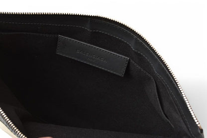 Balenciaga Clutch Bag Second Bag Balenciaga NAVY CLIP Navy Clip Pouch Canvas