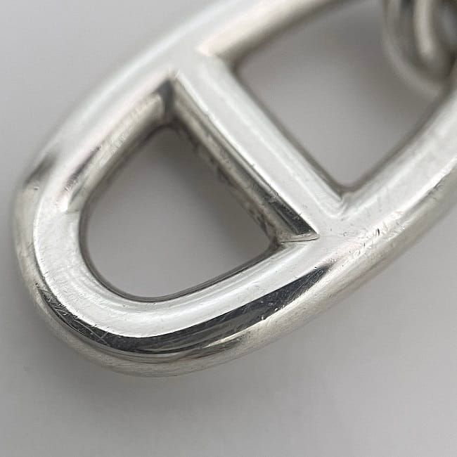 Hermes Necklace Chaine D'ancre Amulet Silver