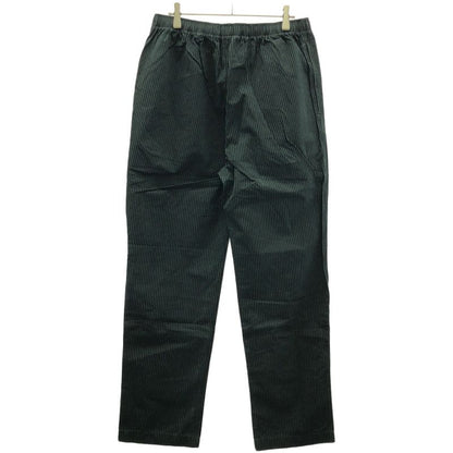 Balenciaga 19aw Striped Cotton Long Pants 534295 Tfm07 Green 46