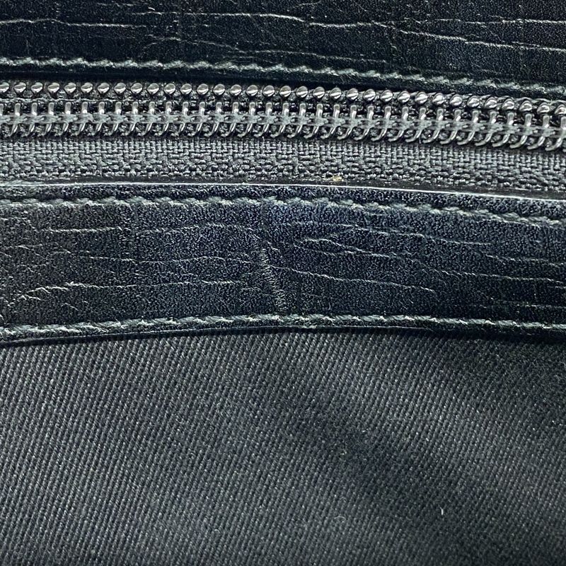 Gucci Tote Bag GG Canvas/bamboo 112526 Canvas Black Pin Cles Deuce