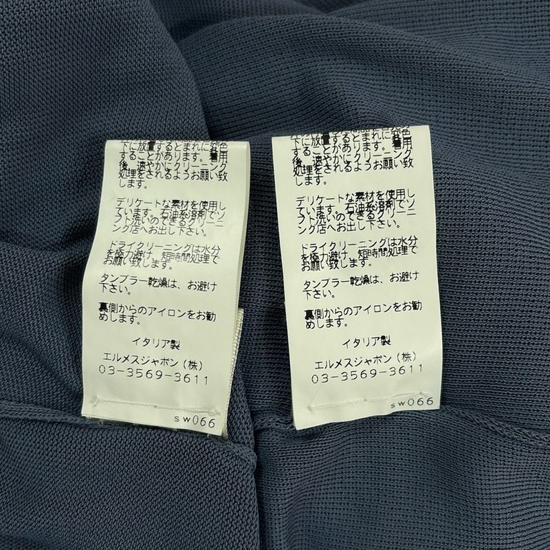 Hermes Ensemble Women - Blue Gray Pleated