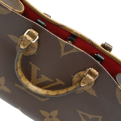 Louis Vuitton M45321 Monogram Tote On-the-go MM Tote Bag Louis Vuitton Brown