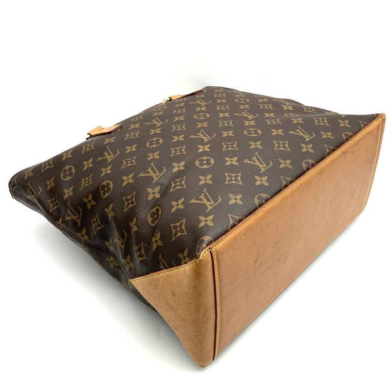 Louis Vuitton M51151 Cabas Mezzo Tote Bag Monogram Canvas Brown Ladies Men