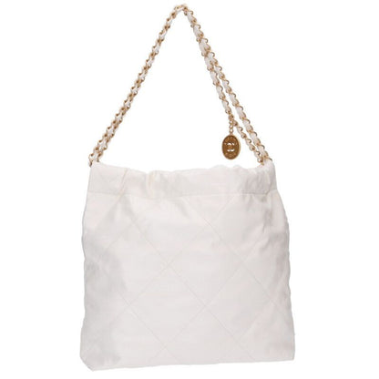 Chanel 22 Shiny Calf Chain Shoulder Bag Women