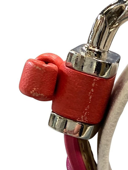 2232 Loewe Leather Bracelet Bangle Padlock Item Pre-Owned