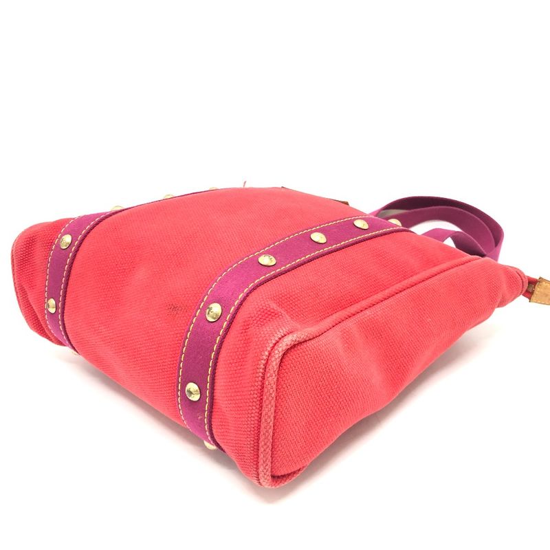 Louis Vuitton Tote Bag Antigua Cabas MM M40034 Canvas Red