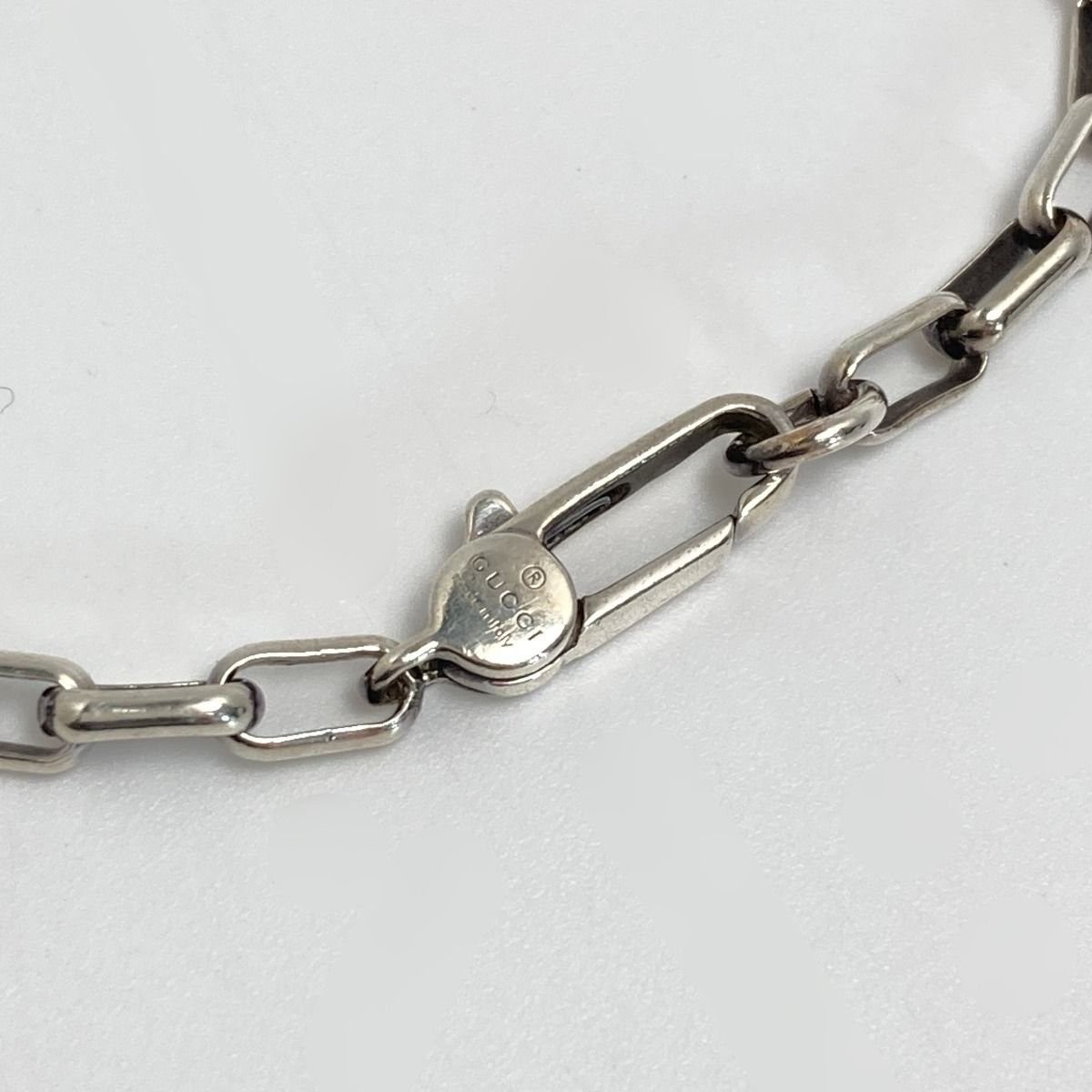Gucci Interlocking G Necklace 295710 Silver Ag925