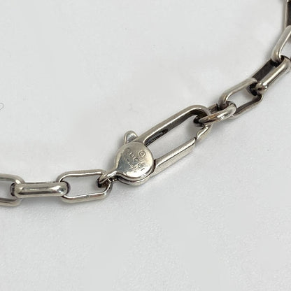 Gucci Interlocking G Necklace 295710 Silver Ag925