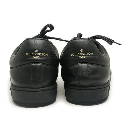 Louis Vuitton Luxembourg Line Sneakers 5.5 Leather Black