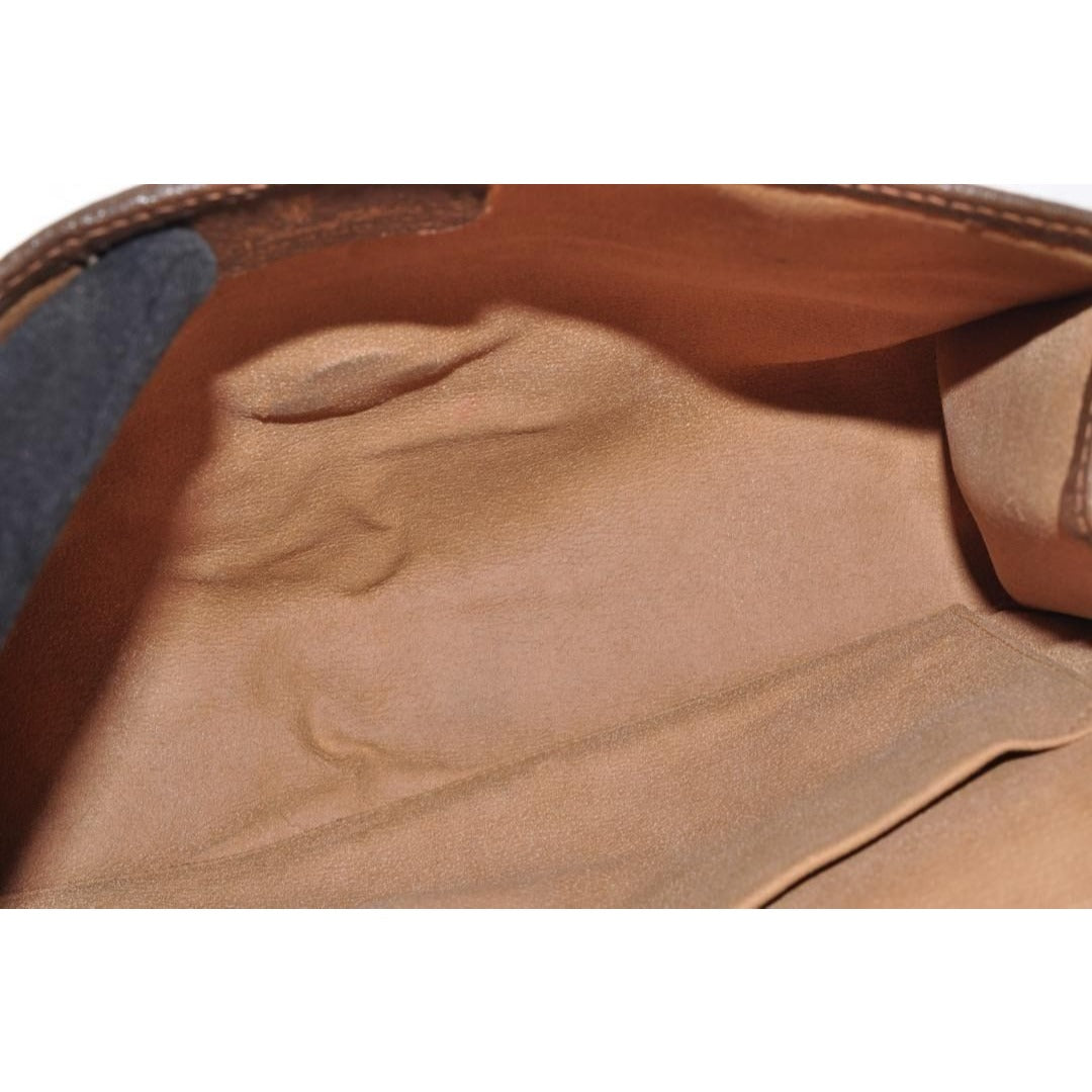 Gucci GG Supreme Ophidia Sherry Line Clutch Bag Wallet Web Canvas Tan