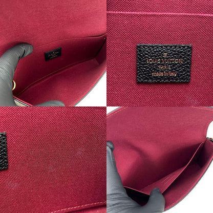 Louis Vuitton Shoulder Bag Pochette Felicie M82479 Monogram Empreinte Black