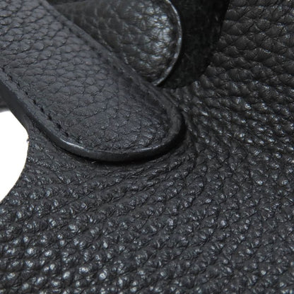 Hermes Picotin Lock MM Silver Hardware Handbag Togo Women