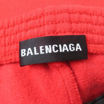 Balenciaga 508232 Cotton Polyester Campaign Logo Sweatpants Red 8 (kids' Size