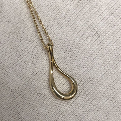 Tiffany & Co Tiffany & Co Open Teardrop Necklace 18K Yellow Gold 40cm (1575in)